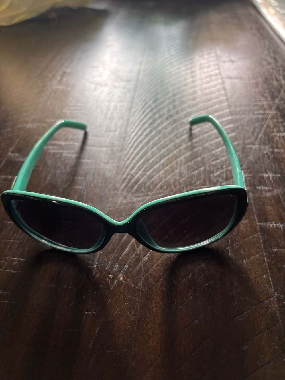 Juicy Couture Teal and Black Sunglasses with Case